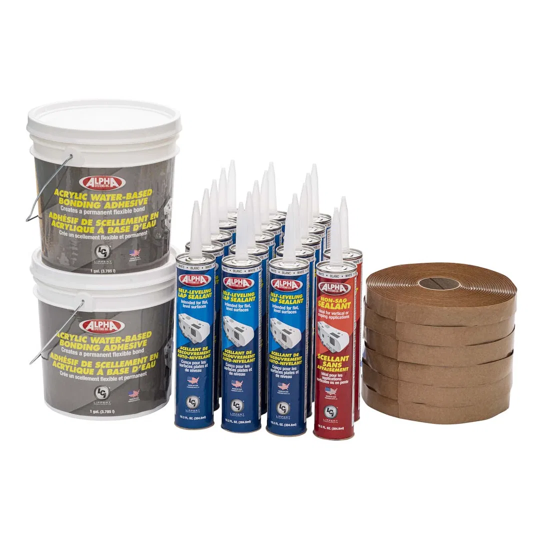 862422 – LIPPERT COMP Roof Installation Kit, Alpha Systems SPRVKITLCI For Installation Of SuperFlex TPO (Thermoplasti...